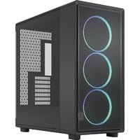Fractal Design Epoch XL TG RGB boîtier midi tower Noir | 2x USB-A | 1x USB-C | RGB | Verre Trempé