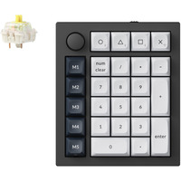 Keychron pavé numérique Noir/Blanc, Gateron Jupiter Banana