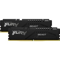 Kingston FURY Beast 64 Go DDR5-5600 (2x 32 Go) mémoire vive Noir, KF556C40BBK2-64, XMP 3.0