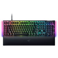 Razer BlackWidow V4 RGB clavier gaming mécanique Noir, Layout US (QWERTY), Razer certified Mechanical Green Switches, 100%