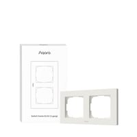 Aqara Bâti Switch H2 EU 2 groupes, Diaphragme Blanc