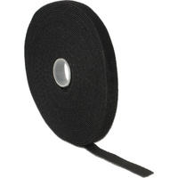 DeLOCK Hook-and-loop fasteners, Serre-câble Noir