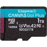 Kingston Canvas Go! Plus 1 TB microSDXC, Carte mémoire Noir