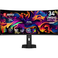 MSI MAG 341CQP QD-OLED X28 34.18" Moniteur UltraWide gaming incurvé Noir, 1x DisplayPort, 2x HDMI, 1x USB-C, 280 Hz