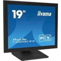 iiyama ProLite T1932MSC-B1S 19" Moniteur tactile  Noir, Touch, VGA, HDMI, DisplayPort, Audio