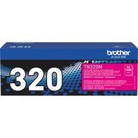 Brother TN-320M - Toner Magenta 1500 pages, Magenta, 1 pièce(s), Vente au détail