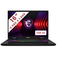MSI Crosshair 16 HX AI (D2XWGKG-007BE) 16" PC portable gaming Gris | Core Ultra 7 255HX | RTX 5070 | 16 Go | SSD 1 To | 240 Hz