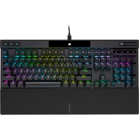 Corsair K70 RGB PRO, clavier gaming Noir, Layout États-Unis, Cherry MX RGB Brown, LED RGB, PBT double-shot