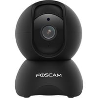 Foscam X5, caméra WiFi 5 MP avec détection de personnes par IA, Caméra de surveillance Noir