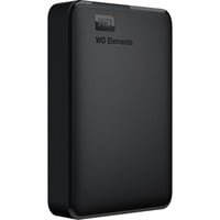 WD Elements Portable, 4 To, Disque dur Noir, WDBU6Y0040BBK-WESN, Micro-USB-B 3.2 (5 Goit/s)