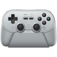8BitDo Pro 3 Bluetooth Gamepad, Manette de jeu Gris/Noir, Switch 1 & 2, PC, Android, 2.4 GHz / Bluetooth / USB