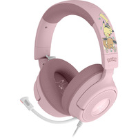 Razer Kraken V4 X - Pokémon Pikachu & Eevee Edition casque gaming over-ear Rose, PC, PlayStation 5, Nintendo Switch