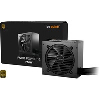 be quiet! Pure Power 12 alimentation  750 watt Noir, 1x 12V-2x6, 3x PCIe