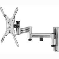 goobay Support mural TV Caravan FULLMOTION (M), 13 à 43 pouces Argent