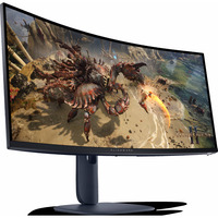 Alienware AW3425DWM 34" Moniteur UltraWide gaming incurvé Noir, 180 Hz, HDMI, DisplayPort, USB, AMD FreeSync