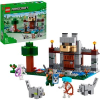 LEGO Minecraft - La forteresse du loup, Jouets de construction 21261