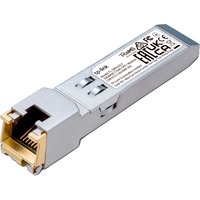 TP-Link TL-SM5310-T Module RJ45 SFP+ 10G BASE-T, Émetteur-récepteur Cuivre, 10300 Mbit/s, RJ-45, 100 m, 10 Gigabit Ethernet, IEEE 802.3, IEEE 802.3ab, IEEE 802.3an, IEEE 802.3bz