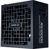 Lian Li Rotational Shift 1000G + Hub alimentation  modulaire 1000 watt Noir, 1x 12V-2x6, 4x PCIe, Hub 4x connecteurs USB