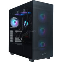 ALTERNATE Gamer Rebel R5-9070XT, PC gaming Noir, Ryzen 5 9600X | RX 9070 XT | 32 Go | SSD 1 To