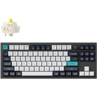Keychron clavier Noir, Layout États-Unis, Gateron Jupiter Banana
