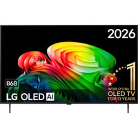 LG OLED AI B6 48" Ultra HD TV OLED Noir, 4x HDMI, USB, Optique, Bluetooth, LAN, WLAN, CI, HDR10, Dolby Vision