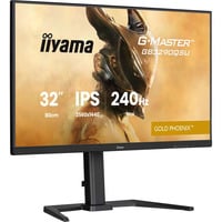 iiyama G-Master Gold Phoenix GB3290QSU-B1 31.5" Moniteur gaming Noir (Mat), 1x DisplayPort, 2x HDMI, 2x USB-A, 240 Hz