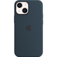 Apple Coque en silicone avec MagSafe, Housse/Étui smartphone Bleu foncé
