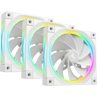 DeepCool FL12R ventilateurs de boîtier RGB  Blanc, 3 pièces, 120 x 120 x 25 mm, PWM