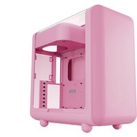 HYTE X50 Stawberry Milk boîtier midi tower Rose clair | 2x USB-A | 1x USB-C | Window