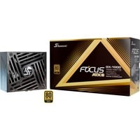 Seasonic FOCUS GX-1000-V4 ATX3.1 alimentation modulaire 1000 watt Noir, 1x 12VHPWR, 3x PCIe