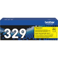 Brother TN-329Y, Toner 6000 pages, Jaune, 1 pièce(s)
