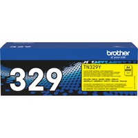 Brother TN-329Y - Cartouche d'encre - Toner Jaune 6000 pages, Jaune, 1 pièce(s)