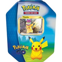Asmodee Pokémon GO - Gift Tin Pikachu, Cartes à collectioner Anglais, à partir de 2 joueurs, 6 ans et plus