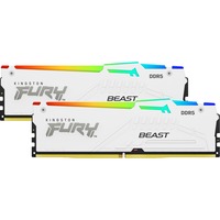 Kingston FURY Kit 64 Go DDR5-5200, Mémoire vive Blanc