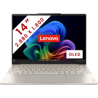 Lenovo Yoga Slim 7 14ILL10 (83JX006GMB) 14" PC portable Copilot+ Beige | Core Ultra 7 258V | Arc Graphics 140V | 32 Go | 1 To SSD