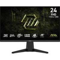 MSI MAG 245F X24 23.8" Moniteur gaming  Noir, HDMI, DisplayPort, 240 Hz