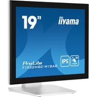 iiyama ProLite T1932MSC-W1SAG 19" Moniteur tactile Blanc, 1x DisplayPort, 1x HDMI, 1x VGA