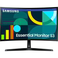 Samsung Essential S3 S36GD 24" Moniteur incurvé  Noir, HDMI, VGA, USB-A