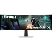 Samsung Odyssey OLED G9 G91SD 49" Moniteur UltraWide gaming incurvé Argent, 1x DisplayPort, 1x HDMI, 1x Micro HDMI, 3x USB-C, 144 Hz