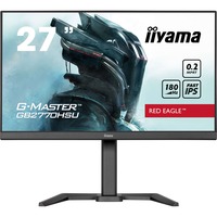 iiyama G-Master Red Eagle GB2770HSU-B6 27" Moniteur gaming Noir, 1x DisplayPort, 1x HDMI, 4x USB-A, 180 Hz
