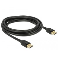 DeLOCK DisplayPort, Câble Noir, 3 mètres, 8K