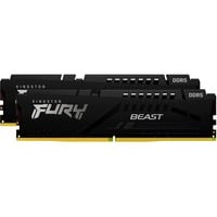 Kingston FURY 32 Go DDR5-6400 Kit, Mémoire vive Noir, KF564C32BBEK2-32, Fury Beast, XMP, EXPO