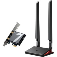 TP-Link Archer TBE550E BE9300 Wi-Fi 7 Bluetooth 5.4 PCIe, Adaptateur WLAN Interne, Sans fil, PCI Express, WLAN / Bluetooth, 9300 Mbit/s, Noir