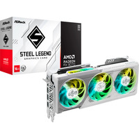 ASRock Radeon RX 9070 STEEL LEGEND OC, Carte graphique Noir