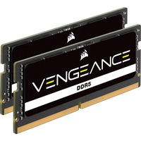 Corsair Vengeance 64 Go DDR5-5600 (2x 32 Go) mémoire PC portable Noir, CMSX64GX5M2A5600C48, SO-DIMM