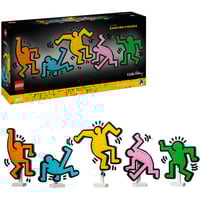 LEGO Art - Keith Haring – Personnages dansants, Jouets de construction 31216