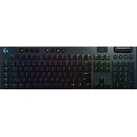 Logitech G915 LIGHTSPEED Wireless RGB mécanique, clavier gaming Noir, Layout BE, GL Tactile, LED RGB, Bluetooth