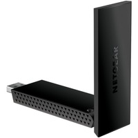 Netgear Adaptateur WiFi 6 USB 3.0 Nighthawk AX1800, Adaptateur WLAN Noir, Wi-Fi 6 (802.11ax), Bi-bande (2,4 GHz / 5 GHz), Noir, Routeur portable