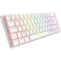 Sharkoon PureWriter W65 RGB clavier mécanique Blanc, Layout BE (AZERTY), Kailh Choc V2 Low Profile Rouge, 65%