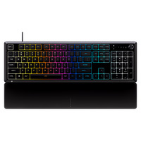 Corsair SKIFF 100 RGB clavier gaming Noir, Layout US (QWERTY), Membrane, 100%, LED RGB